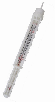TERMOMETRO WALMUR PARA LATICINIOS LIQUIDO VERMELHO -10°C +120°C