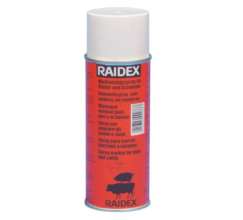 SPRAY MARCADOR RAIDEX VERMELHO 500 ML