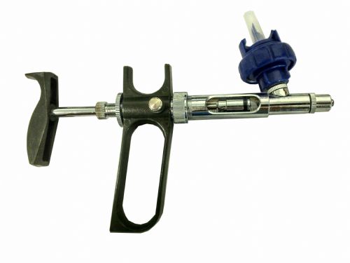 Seringa / Vacinador de Fluxo Contínuo de 2 ml com porta frasco